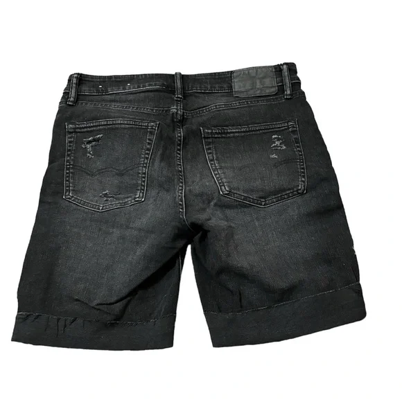American Eagle Airflex+ Denim Black Jorts Size 30 - Picture 2 of 5